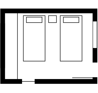 Dormitorio Secundario 2 Plazas Simples